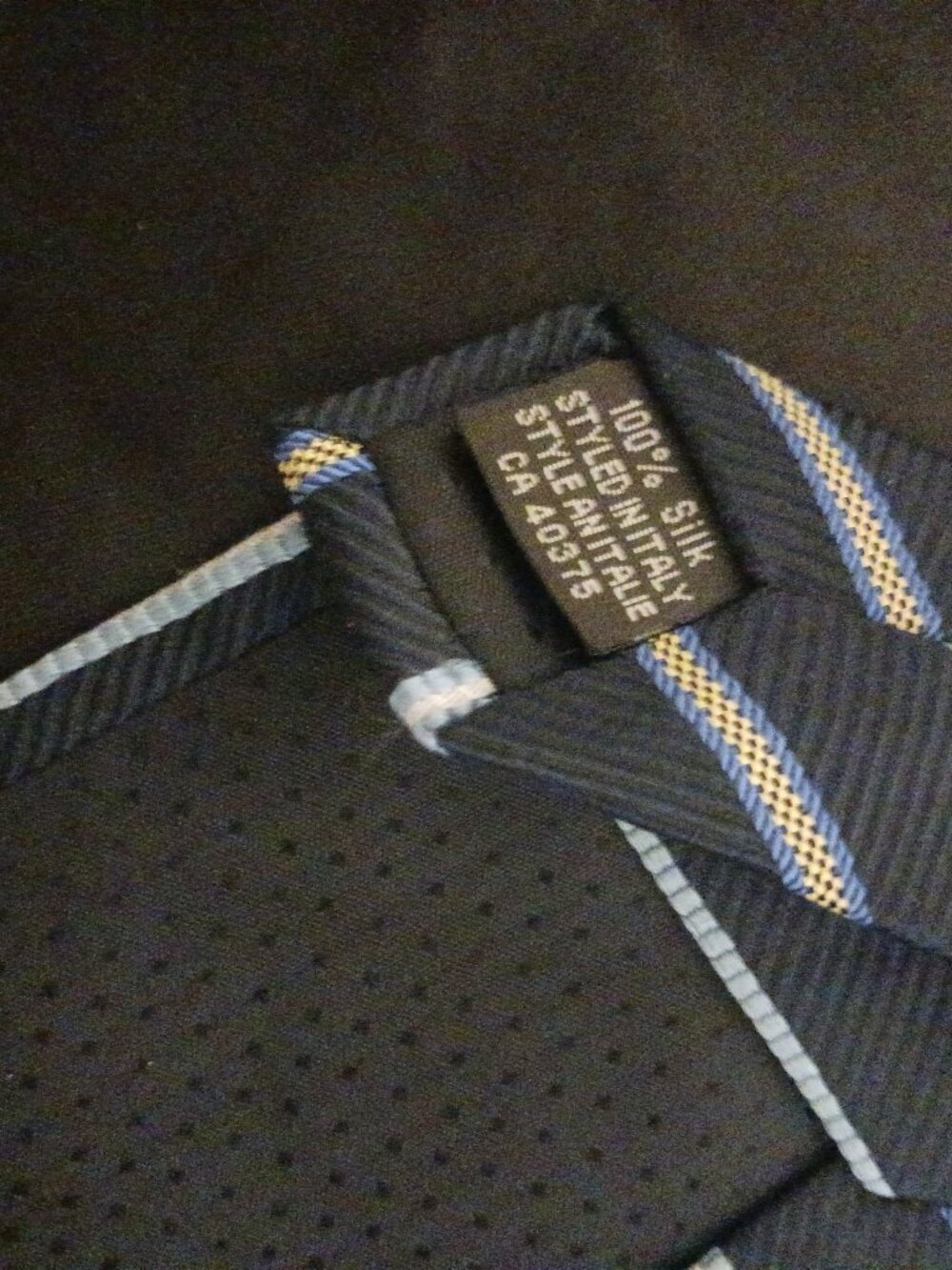Men's Renzoni Italian Silk Necktie In Excellent Condition $25